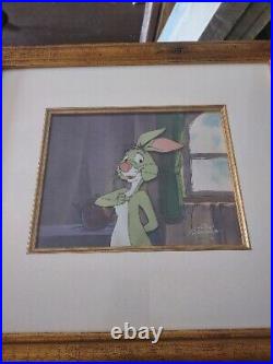 Winnie the Pooh Rabbit Disney framed picture Walt Disney Television Original