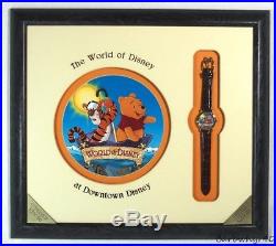 Winnie the Pooh & Tigger Character Watch & Artwork by Disney Framed Artist