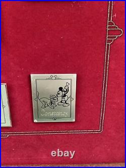 With Walt Four C's Commemorative Framed Series #8 LE Pin Set 2002